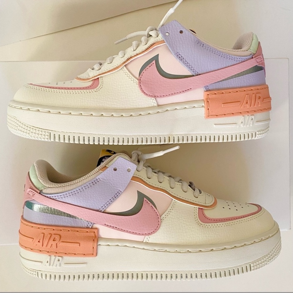 Nike Air Force 1 Shadow Sail Orange Chalk Pink Glaze (NO BOX)